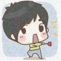 樱色回声导演的访谈头像，灰色背景下的侧脸剪影